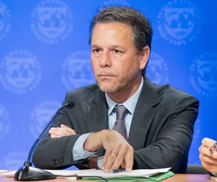 Luis Cubeddu pas&oacute; por Buenos Aires para comandar la misi&oacute;n del FMI