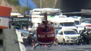 Un choque en la General Paz provocó grandes demoras.