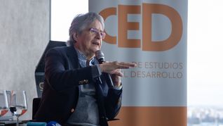 Guillermo Lasso, expresidente de Ecuador. Guillermo Lasso, expresidente de Ecuador.