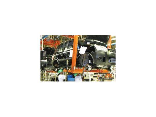 El sector automotriz, uno de los sectores más fuertes de la industria.