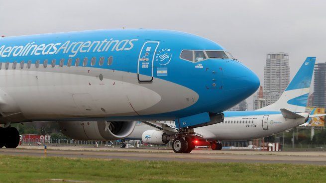 Aerolíneas Argentinas.