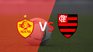 the game between aucas and flamengo begins in the southern caldera the game between aucas and flamengo begins in the southern caldera
