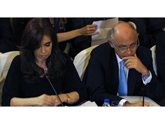 Cristina Kirchner y Héctor Timerman.