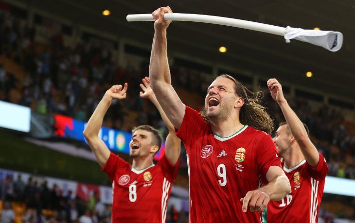 Hungría goleó a Inglaterra en la Nations League.