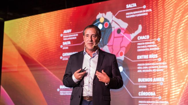 Ramiro Ferrari, CEO de Novergy, en la presentación de la nueva empresa que recupera y revaloriza los residuos de hidrocarburos.
