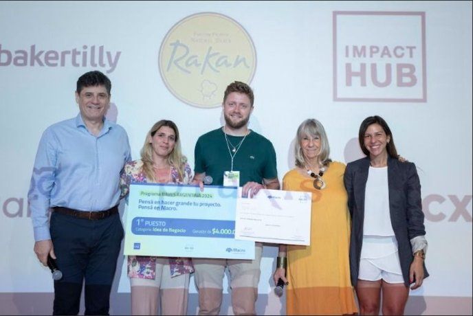 Ganador del primer puesto en la categtoría Idea de Negocio.