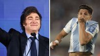 Javier Milei celebró la victoria de la Selección argentina.