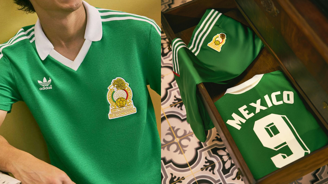 La nueva playera homenaje de México.