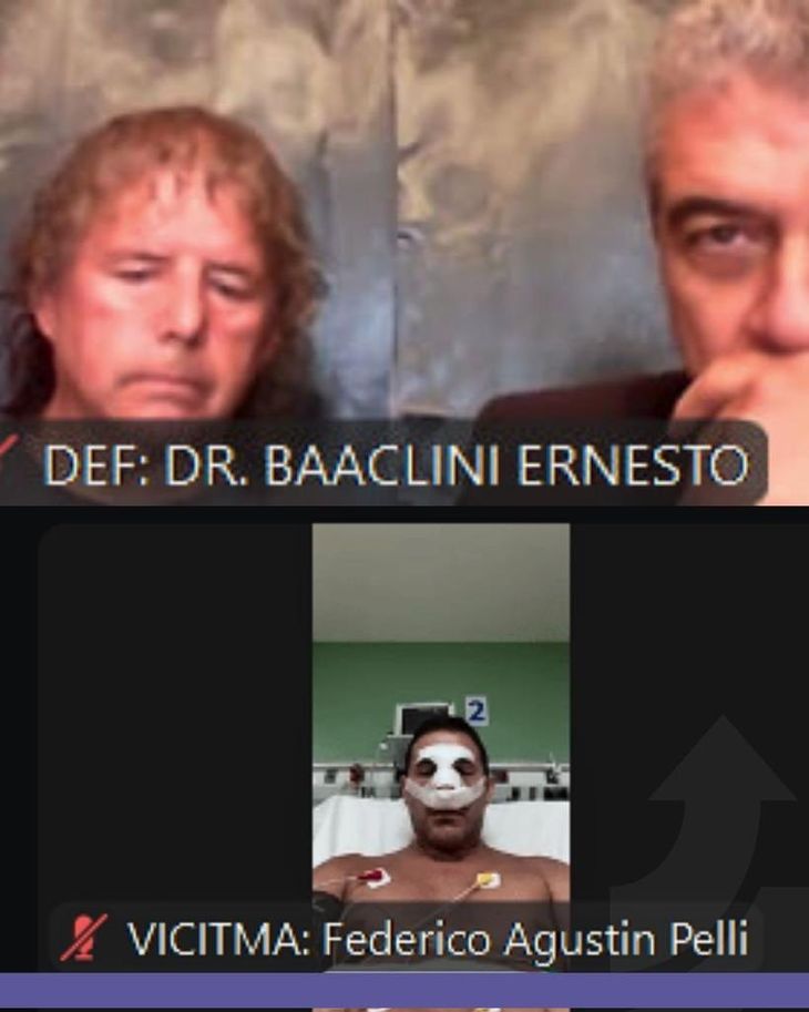 La audiencia por el violento episodio.