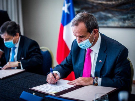 Andrés Allamand, canciller de Chile.