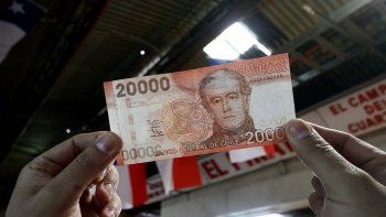 En Chile ya está vigente el billete de 20.000 pesos, al igual que en Colombia.