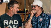 Edward Norton y Brad Pitt fueron capturados viendo a EEUU.
