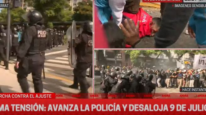 El Gobierno activó el protocolo antipiquetes.