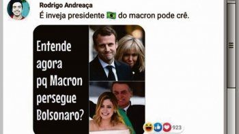 Bolsonaro abochorna ahora a Brasil al burlarse de la esposa de Macron