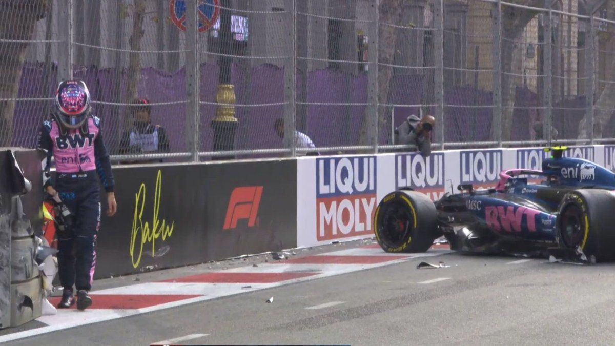 Formula 1: Franco Colapinto Chocó in the classification of the Azerbaijan GP and will start 16 ° in the race