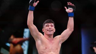 Kevin Vallejos pisó fuerte en su debut en UFC