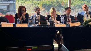Valeria Ripoll participa del Foro Parlamentario contra el Terrorismo en Buenos Aires.