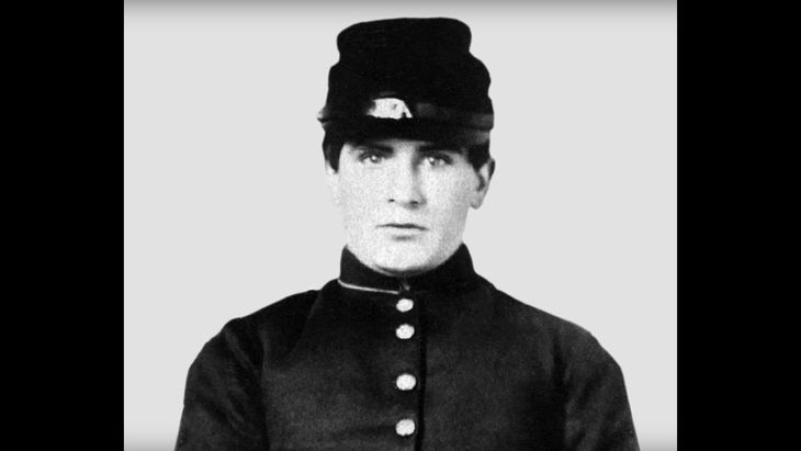 William McKinley durante la Guerra de Secesión William McKinley durante la Guerra de Secesión