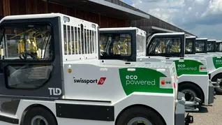 El gigante Swissport invertirá 1.500 millones de euros en cinco años para electrificar su flota de vehículos para servicios en tierra.