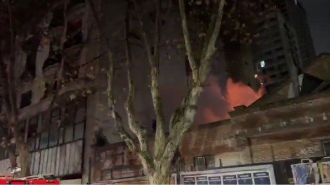 Tras el siniestro en el edificio de San Telmo, 40 familias debieron ser evacuadas.
