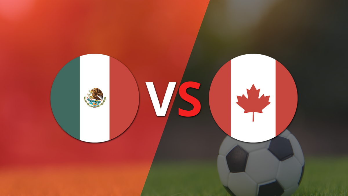 Mexico and Canada play a friendly duel