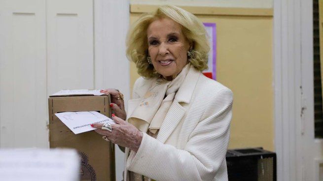 ELECTIONS IN CABA: For the first time Mirtha Legrand decided not to vote