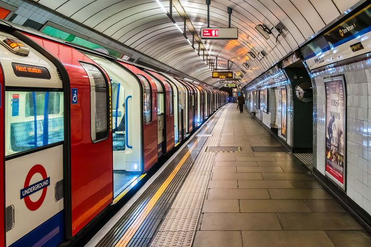 El Metro de Londres, la capital y ciudad más importante del Reino Unido.