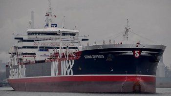 reino unido advirtio a iran por captura de petrolero: es un camino peligroso