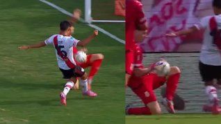 La AFA publicó los polémicos audios del VAR de River-Barracas Central: Le pega en la mano, pero...