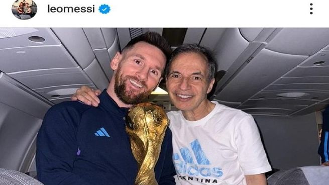 Posteo nostálgico de Lío Messi.&nbsp;