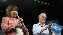 Patricia Bullrich y Néstor Grindetti compartieron un acto en La Matanza.