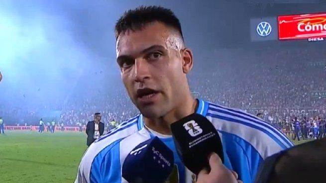 Lautaro hizo autocrítica tras la derrota ante Paraguay