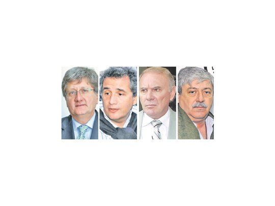 Rubén Ferrero, Luis Miguel Etchevehere, Carlos Garetto, Eduardo Buzzi