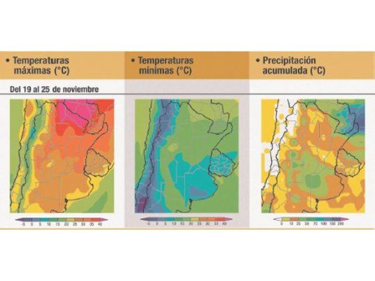 Lluvias fuertes, viento y más calor