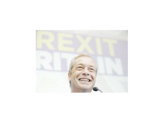 Misión cumplida. Nigel Farage anunció ayer en conferencia de prensa que el logro del “brexit” colmó sus aspiraciones políticas.