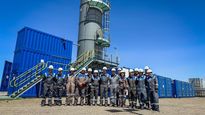 El presidente de YPF, Horacio Marín, visitó el yacimiento Manantiales Behr&nbsp;