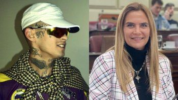 L-Gante le respondió a Amalia Granata tras las críticas al cantante