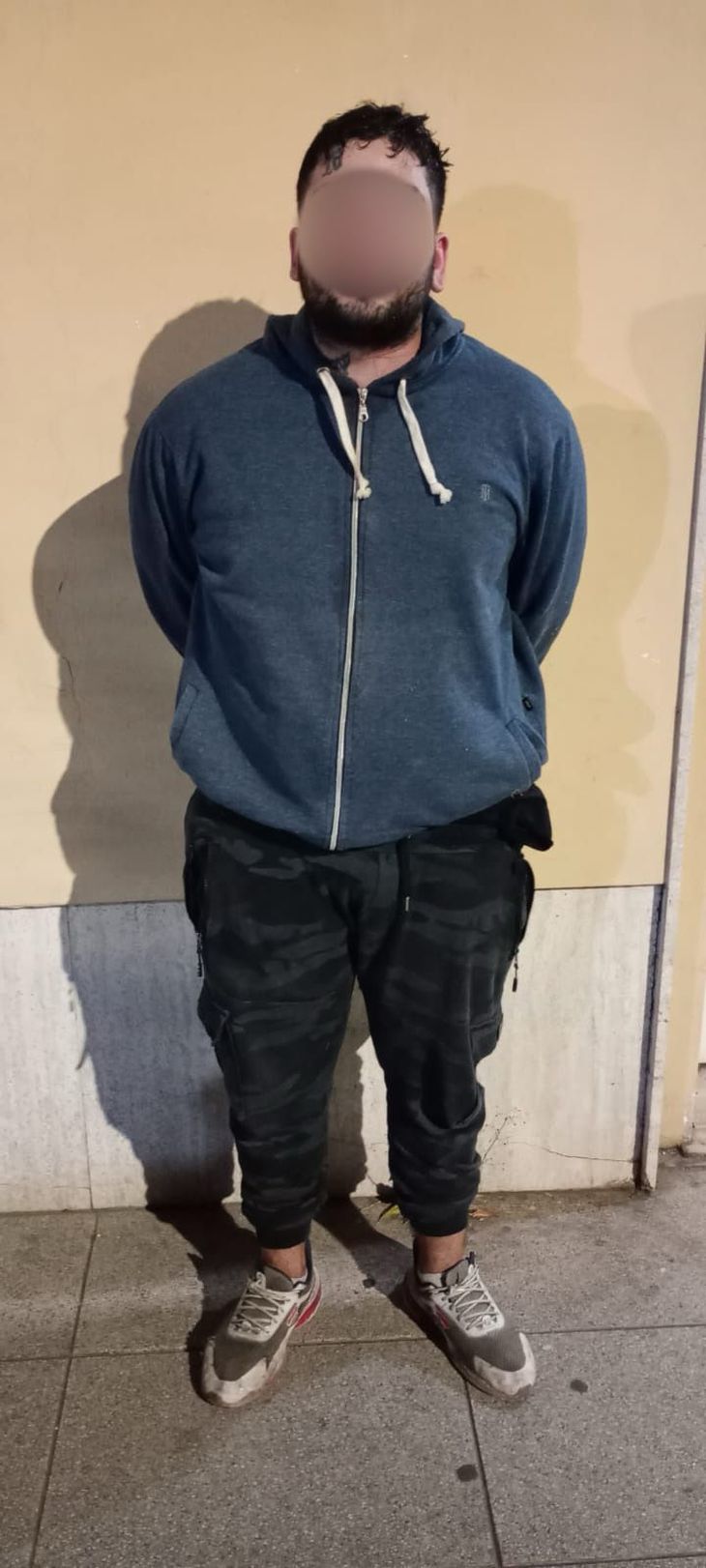 El detenido por el operativo. El detenido por el operativo.