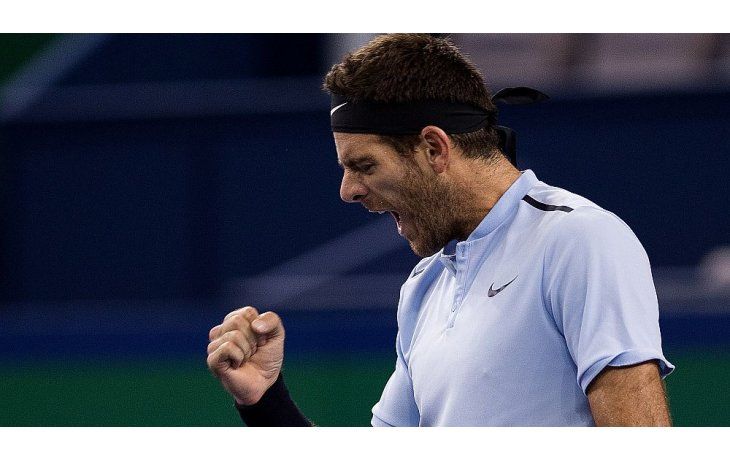 Del Potro avanza en Shanghái tras un buen triunfo ante una de las promesas