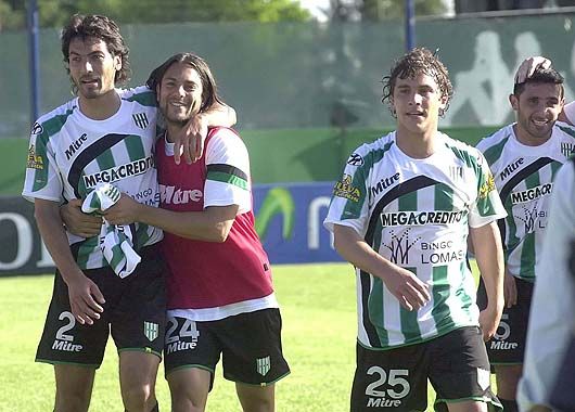 Todo es felicidad en el plantel de Banfield.
