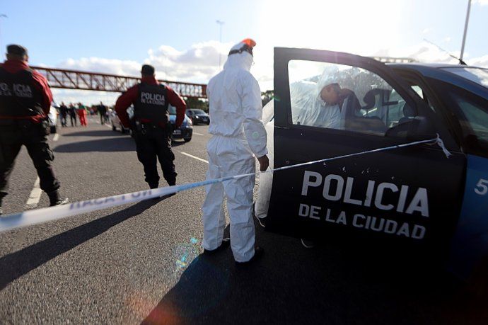 Operativo en General Paz.