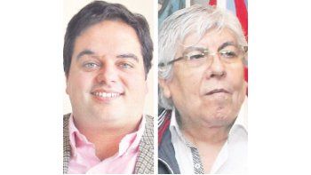 Jorge Triaca y Hugo Moyano