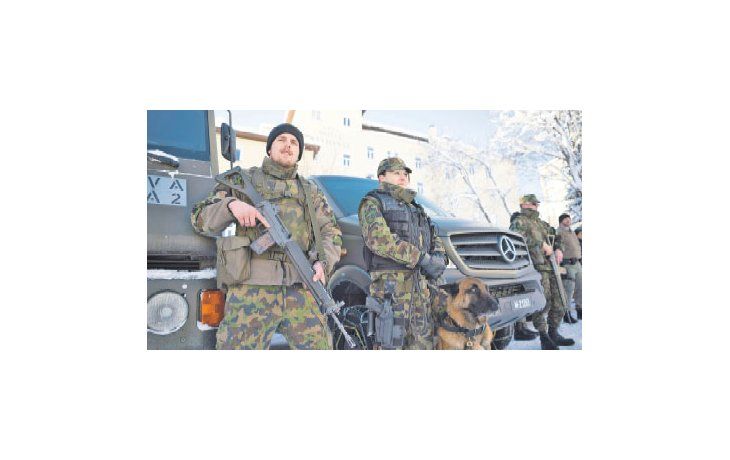 Esperan a 2.500 participantes, pero se movilizó a más de 5.000 soldados y 1.000 policías, además de otros expertos, para custodiar la cumbre económica.