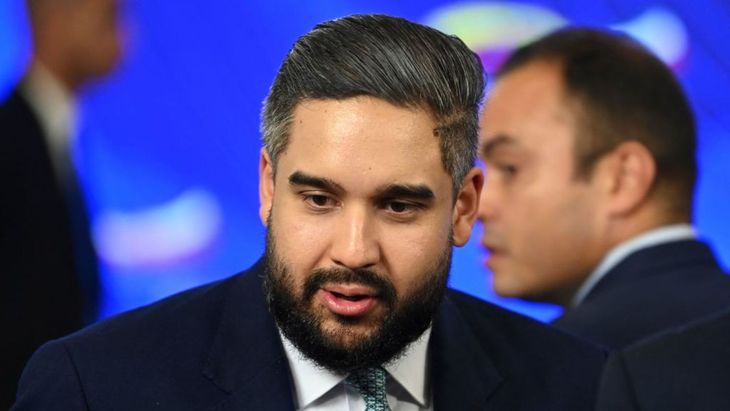 Nicolás Maduro Guerra, conocido como “Nicolasito”, fue quien transmitió el mensaje de su padre durante un acto del PSUV. Nicolás Maduro Guerra, conocido como “Nicolasito”, fue quien transmitió el mensaje de su padre durante un acto del PSUV.