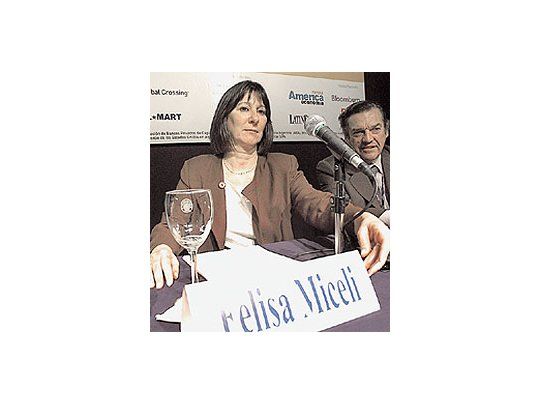 Felisa Miceli auguró un crecimiento sostenido de la economía.