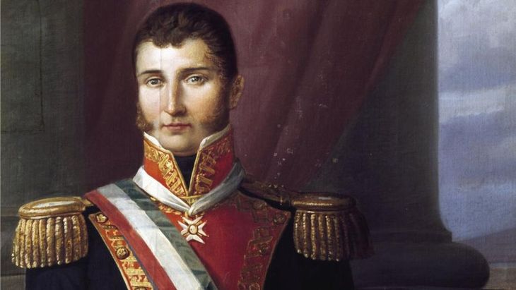 Agustín de Iturbide es coronado en 1822 como Emperador Agustín I de México. Agustín de Iturbide es coronado en 1822 como Emperador Agustín I de México.