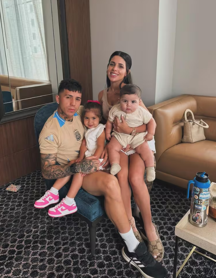Despite the separation, Valentina Cervantes always highlighted the good relationship she had with Enzo Despite the separation, Valentina Cervantes always highlighted the good relationship she had with Enzo