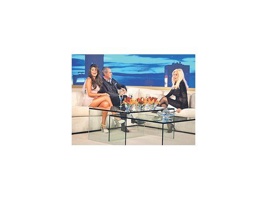 Susana Giiménez en el living de los bloopers y de las familias con dificultades: anteanoche recibió a Jorge Rial.