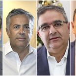 Gerardo Zamora, Alfredo Cornejo, Raúl Jalil y Ricardo Quintela. Gerardo Zamora, Alfredo Cornejo, Raúl Jalil y Ricardo Quintela.