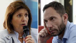 Patricia Bullrich y Maximiliano Ferraro. 